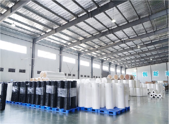 warehoue of nonwoven fabrics